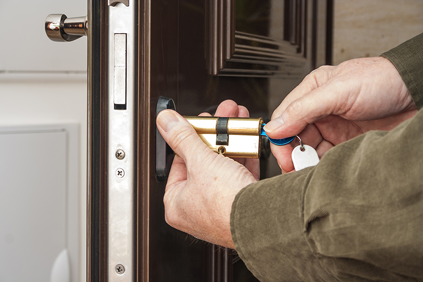 Lock changes and upgrades Hitchin